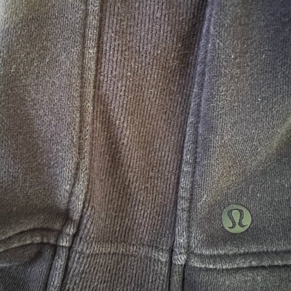 Lululemon Press Pause Pullover Sweatshirt, Midnight Navy, Size 4 - Picture 10 of 11